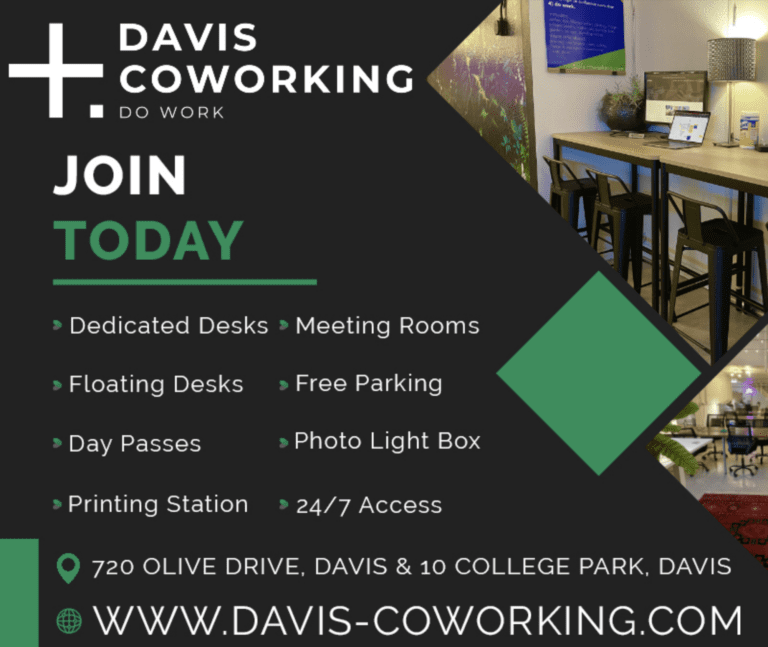 Davis CoWorking. Join today.