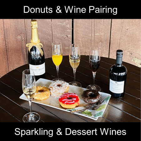 Donut & Wine Pairing - Saturday noon-4pm