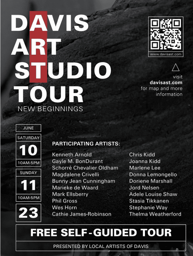 davis art studio tour