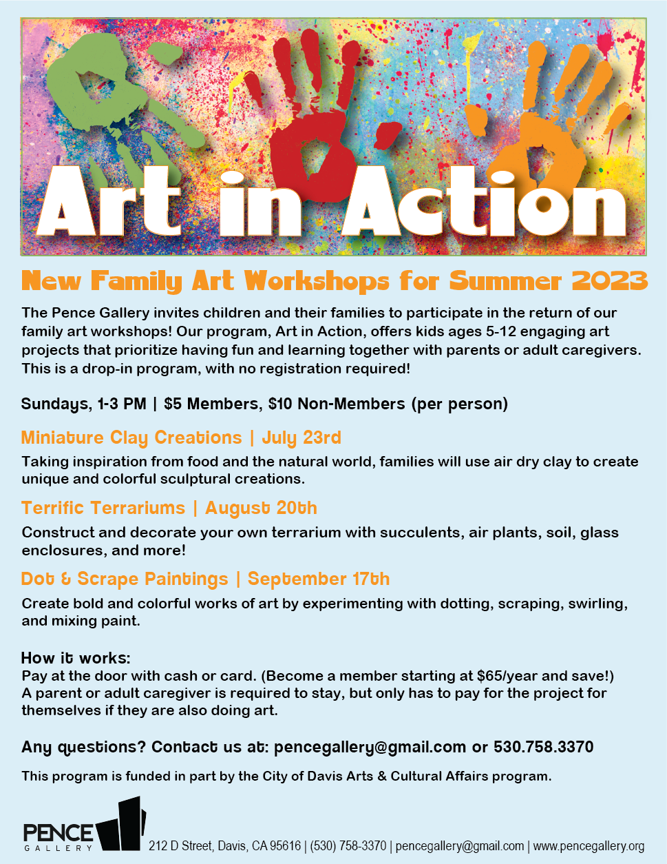 Art in Action: New Family Workshops