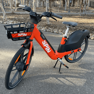 Image for display with article titled SPIN e-Bikes and e-Scooters Launch in Davis this Fall