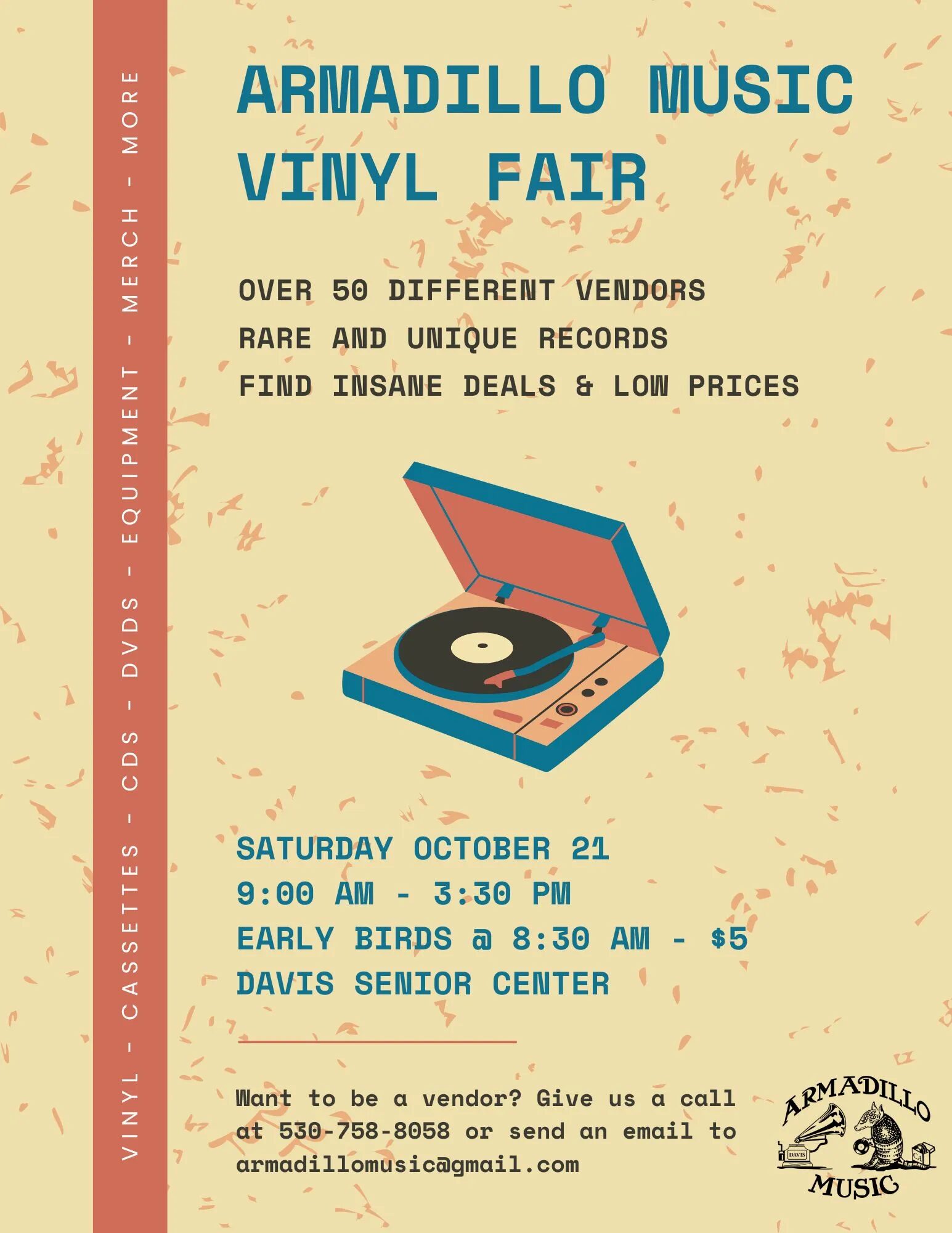 Armadillo Music Vinyl Fair The Dirt