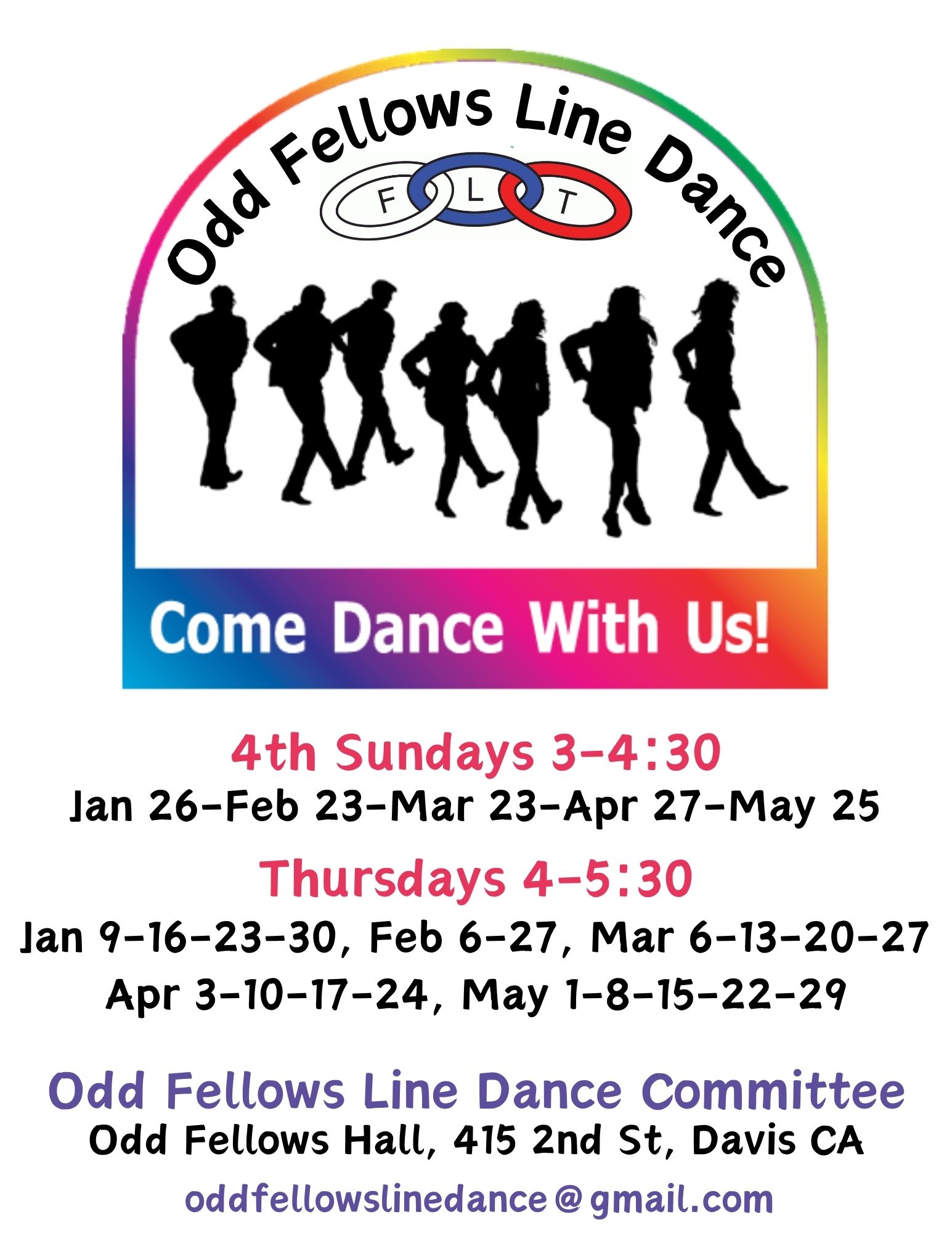 Odd Fellows Line Dance 2025