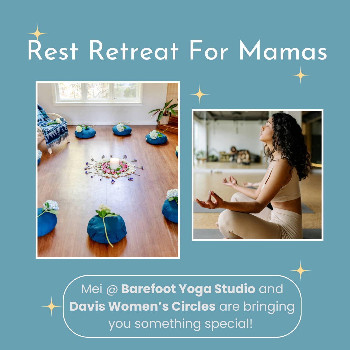 Updated image for rest retreat for mamas (4 x 4 in)